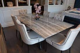 ozel mermer masa mobilya ev dekorasyonu evler