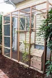 Diy cat enclosure this catio is the perfect example of a window perch gone mega diy show f build a do it yourself outdoor cat enclosure run outdoor cat house plans free awesome 40 new diy outdoor cat diy. My Finished Catio With Lots Of Catio Building Tips