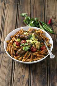 Spicy Boerewors Cabbage Pasta South Africa On A Plate Combine Juice Boerewors With Crunchy Fresh Cabbage Easy Pasta Recipes Recipes South African Recipes