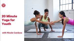 Check spelling or type a new query. 20 Minute Yoga For Youth With Nicole Cardoza Lululemon Youtube