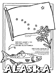Alaska On Crayola Com Flag Coloring Pages Coloring Pages Alaska Kids