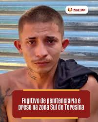 Um fugitivo do sistema prisional identificado apenas pelas iniciais R. A.  S. S., de 22 anos, foi recapturado na manhã desta quinta-feira (24), no  bairro Parque Rodoviário, na zona Sul de Teresina,