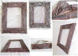 Cornice Carta Patinata Tagliata E Assemblata In Un Effetto Simile Al Quilling Color Rosato Con Sfumarure Nere Oro E Argento Per Foto Frame Decor Home Decor