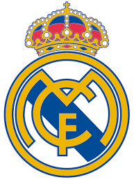 Das kreuz auf blauem grund wird umrahmt von den ehrentiteln: Wandtattoo Real Madrid Wappen Farbe Webwandtattoo Com