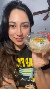 Fruity Pebbles Tres Leches 🍬 @mybsweet , Excited to try their bread  pudding next 😋 , •, •, •, #foodreview #foodvlog #foodreels #tresleches