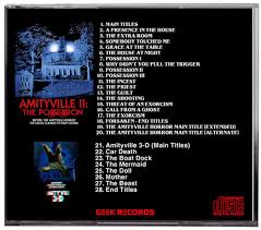 Amityville II The Posession +Amityville 3D (1982-1983) Special Edition CD  Soundtrack | CDsYouWant.comCDs You Want