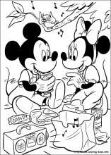 Cartoon characters are the most popular subjects for children's coloring pages. Mickey Coloring Pages On Coloring Book Info