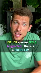 If EITHER spouse feels NEGLECTED, there's a problem. #marriageadvice  #counseling #relationshipadvice #relationshipgoals #husbandwife