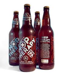 russell brewing hop therapy beautiful beer beer label design beer packaging