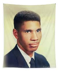 Medgar Evers, Civil Rights Tapestry by Esoterica Art Agency