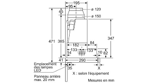 Bosch Dfs067a50 Hotte Telescopique