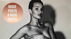 Rosie Huntington-Whiteley celebrates Womens Day naked