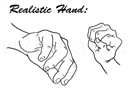 Draw realistic hands in resting and action poses. How To Draw Hands Step By Step Drawing Guide By Neekonoir Dragoart Com
