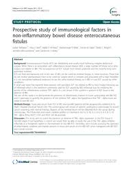 Prospective Study Of Immunological Factors In Non Inflammatory Bowel Disease Enterocutaneous Fistulas