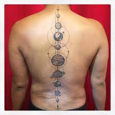 Roho Saturday Solar System Tattoo Ink Art Studio Roho Saltillo Mexico Solarsystem Blackline Facebook