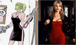 When stanley is pushing hard to impress me for a date night.! Tina Carlyle Cameron Diaz Comic Icons