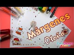 Bordes para decorar hojas blancas top las hojas blancas. Margenes Para Cuadernos Cartas Caratulas Faciles Y Bonitos