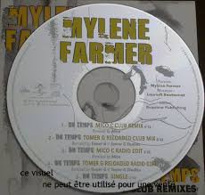 Mylene Farmer L Histoire D Une Fee C Est Mylene Farmer Cd Promo Club Remixes Du Temps Mylene Net