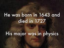 Sir Isaac Newton by Cayden Burch