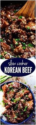Slow Cooker Korean Beef Slow Cooker Korean Beef Recipes Beef Recipes