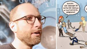 Digitalt psykbryt när Max Gustafson ställer ut