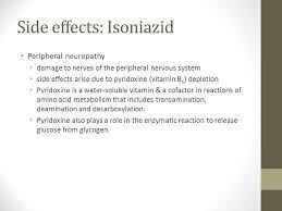 Side Effects Side Effects Isoniazid Rash Abnormal Liver Function Hepatitis Peripheral Neuropathy And Mild Central Nervous System Cns Effects Hepatitis Ppt Download