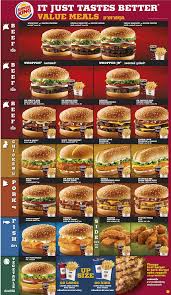 Burger king has a big task to live up to the taste buds of the more than 11 million people who walk through their doors each year. It Just Tastes Better Burger King Menu à¹€à¸šà¸­à¸£ à¹€à¸à¸­à¸£ à¸„ à¸‡ à¹€à¸¡à¸™ Fast Food Menu Food Yummy Food
