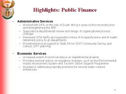 Financial advisor education and training requirements. National Treasury Annual Report 200607 Presentation To Portfolio