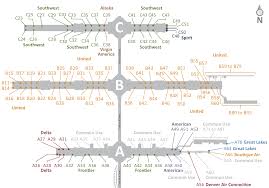 The jeppesen terminal is separated into west and east. Hub Report Denver International Airport Den And United Airlines Airlinereporter Airlinereporter