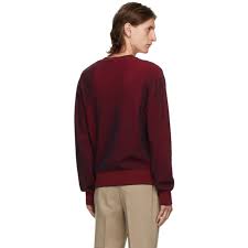 Knitted in a 2x2 rib, this soft and chunky beanie is made of organic cotton. Kenzo Red And Blue Rib Knit Sweater Kenzo