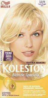 wella koleston sac boyasi 12 0 acik dogal sari sac boyasi sac dogal