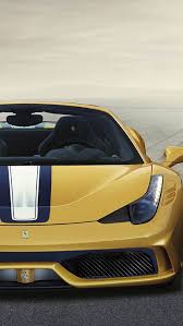 Ferrari Car Luxe Motors Sport Yellow Hd Phone Wallpaper Peakpx