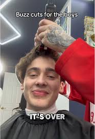 Basketball Player Buzz Cut