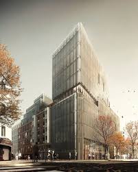 Office Building Near Porte De Clichy Nadau Lavergne Architects Archinect Architecture Rendering Architecture Visualization Architecture Exterior