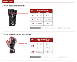 Venum Size Guide Venum Com Europe