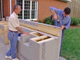 outdoor kitchen cabinets