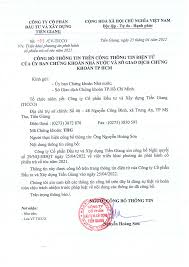 công ty cổ phần đầu tư và xây dựng tiền giang - Người quan sát