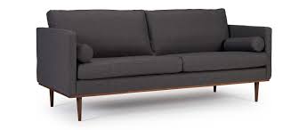 Innovation schlafsofa bequemes sofa dänisches design kleines sofa vintage möbel sitzplatz skandinavisches design eiche holz armlehnen. Designer Sofa Oslo Als 3 Sitzer Mit Polsterarmlehnen Und Runden Seitenkissen Mysofabed De