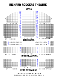 Simplefootage Richard Rodgers Theater Seating Chart View