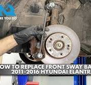 How to Replace Front Sway Bar Link 2011-2016 Hyundai Elantra