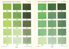 Pages From E Seguy S Code Universal Des Couleurs Green Paint Green Paint Colors Green Painted Walls