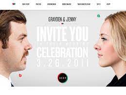 21 Beautifully Designed Wedding Websites Brand Glow Up Wedding Invitation Website Wedding Website Wedding Invitations Online