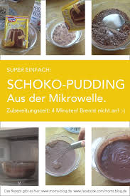 So Viel Besser Pudding In Der Mikrowelle Kochen Mikrowelle Mikrowellen Kuchen Essen Aus Der Mikrowelle