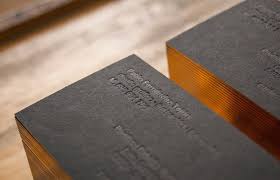 Black and gold business card. 30 Exquisite Examples Of Black And Gold Business Cards