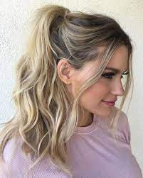 This hairstyle tutorial explains how to style your hair into a high ponytail. 35 Simple Cute Messy Ponytail Hairstyles 2021 Guide High Ponytail Hairstyles Messy Ponytail Hairstyles Cute Ponytail Hairstyles
