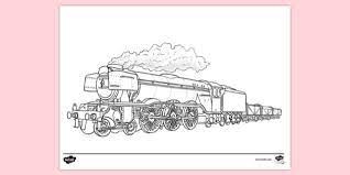 You can use our amazing online tool to color … Steam Train Colouring Sheet Colouring Sheets