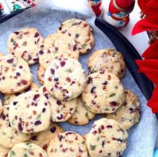Chocolate peanut blossom cookies combine two american favorites, peanut butter and hershey's chocolate kisses. Cherry Amp Orange Peel Christmas Shortbread Cookies