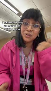 Teacher Trying to Make It to Break