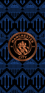 Tons of awesome manchester city logos wallpapers to download for free. Man City Away Kit Phone Wallpaper Bronze Logo Mcfc