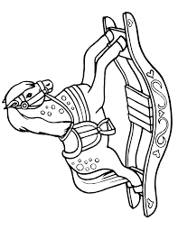 Facebook twitter reddit pinterest email. Rocking Horse Coloring Page Coloring Home
